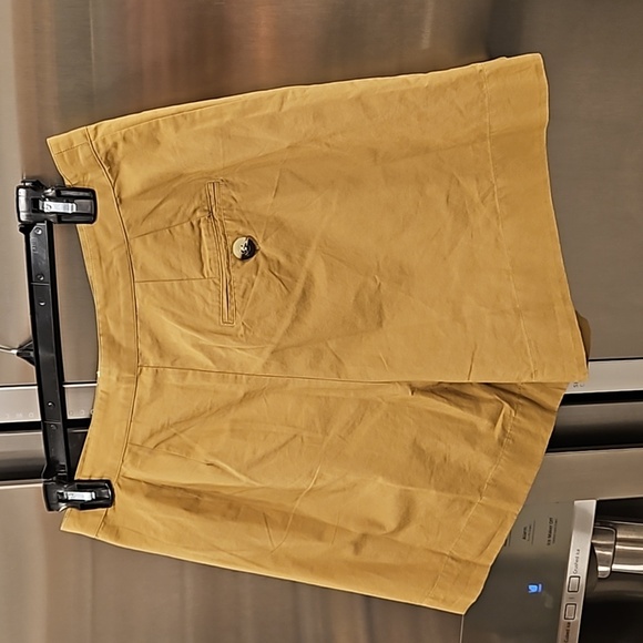 💕DOEN💕 Jade Short ~ High Waisted Cotton Poplin Shorts Bay Leaf 10 NWT - Picture 8 of 12